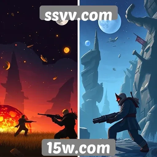 Comparativo de gráficos nos jogos de ssvv.com
